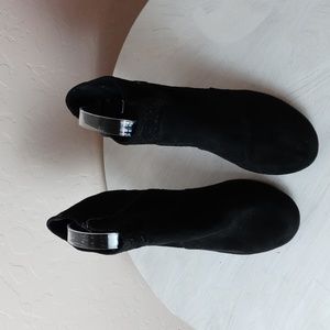 XOXO Suede Heeled Booties